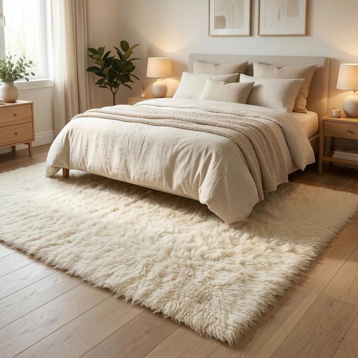 Produktbild Pergamon Natur Teppich Flokati Supreme (230 x 160 cm)