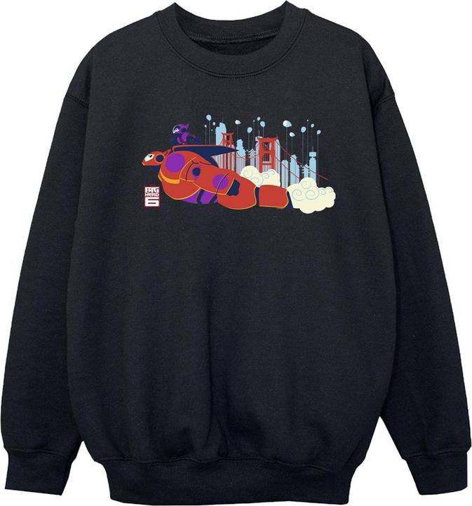 Produktbild Disney Big Hero 6 Baymax Hiro Bridge Sweatshirt Mädchen (116)