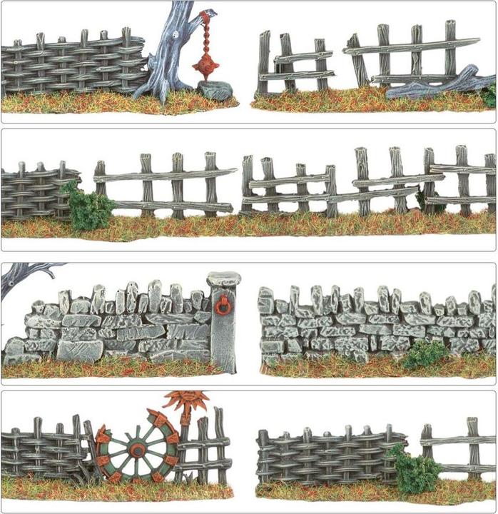 Actual product image Games Workshop Warhammer ToW - Murs et Clotures (Plastic)