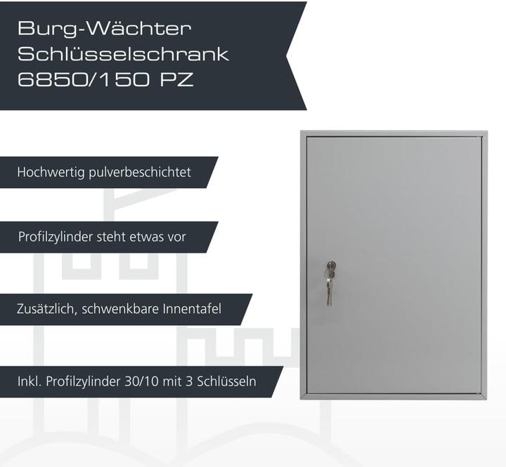 Actual product image Burg Wächter Key cabinet 6850/150 PZ