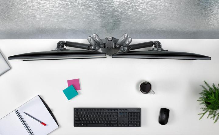 Actual product image Chief KX Low-Profile Dual Monitor Arm (30 inch) Clamp (Table, 30")