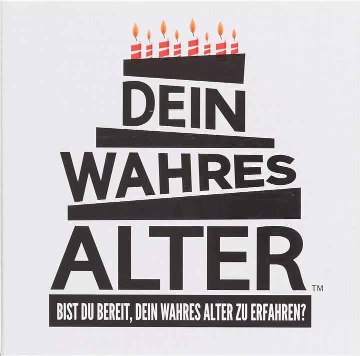 Actual product image Parlour game "Your real age (German)
