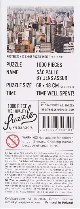 Produktbild Puzzle "Sao Paulo" (1000 Teile)