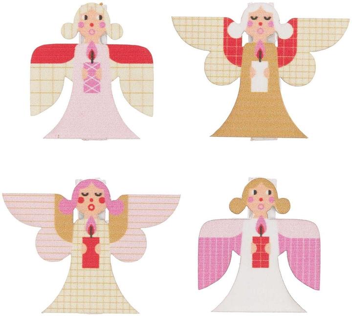 Produktbild Rico Design RICODESIG Deko-Clips Engel 3.5cm 7040.31.2 4 Stück