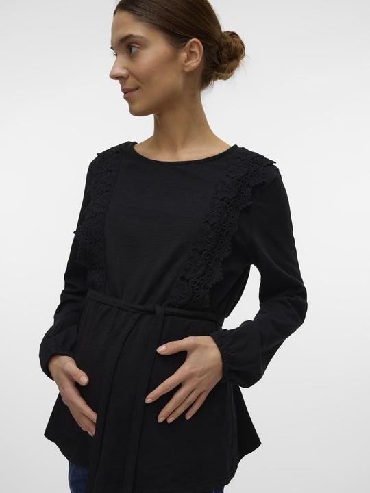 Produktbild Mamalicious Normal geschnitten Rundhals Top Bluse (XXL)