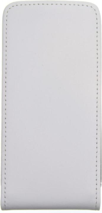 Produktbild OEM Slim Leather Flip Case for iPhone 4/4s - white (Apple iPhone 4, Apple iPhone 4s)