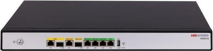 Produktbild Hikvision DS-3WG507G-SI All-in-One-Router 7 Port Rackmontage