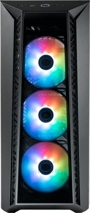 Productafbeelding Cooler Master MasterBox 520 met glasvenster zwart (ATX, mATX, Mini-ITX, E-ATX, SSI CEB)