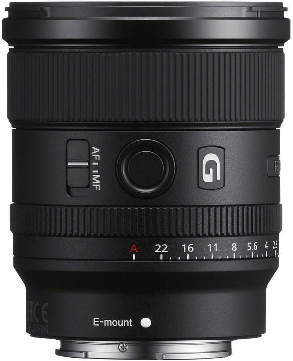 Image du produit Sony FE 20mm f/1.8 G (Sony E, Plein format)
