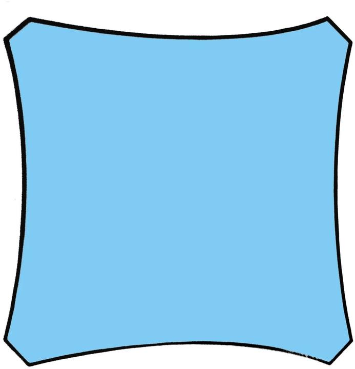 Produktbild Perel Sonnensegel (360 x 360 cm)