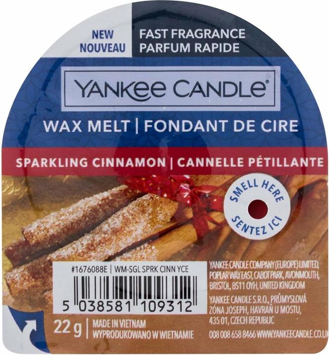 Actual product image Yankee Candle Sparkling Cinnamon (22 g)