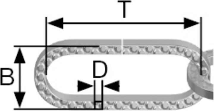 Actual product image Dörner + Helmer Decorative chain (10 m)