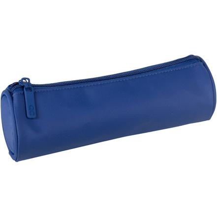 Quattro Colori, Etui, Federmäppchen kobaltblau rund