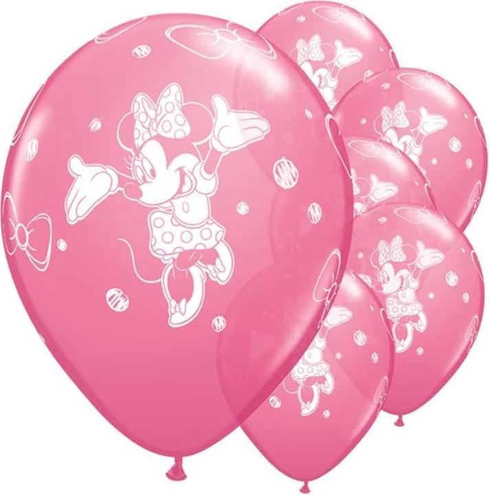 Qualatex Minnie-Mouse-Ballons (6 x)