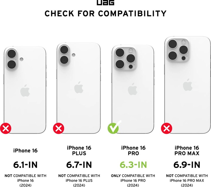 Nutritional values and ingredients UAG Metropolis LT Magsafe (Apple iPhone 16 Pro)
