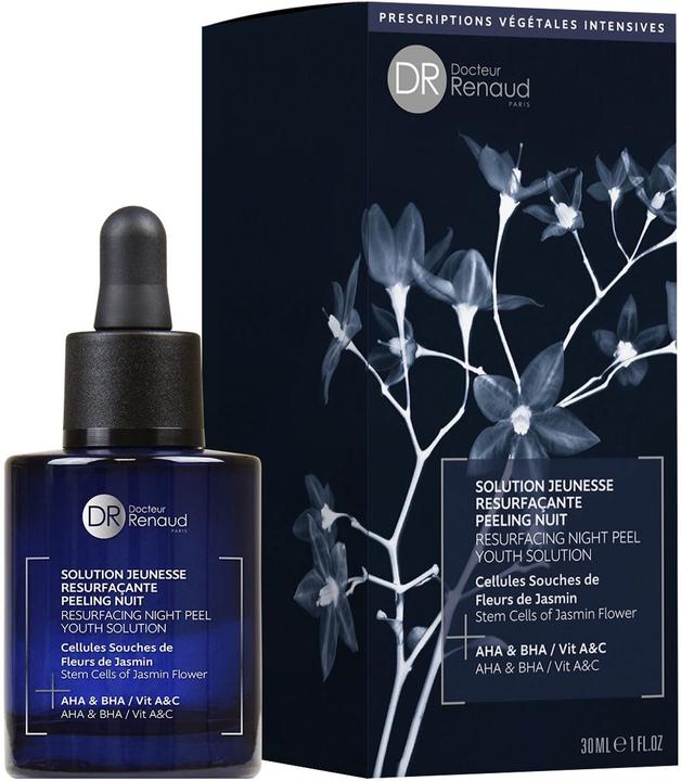 Immagine prodotto Dr. Renaud Soluzione di giovinezza con peeling notturno ai fiori di gelsomino - 30ml (Scrub detergente, 30 ml)