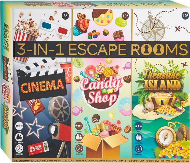 Image du produit Grafix Jeu Escape Room 3-en-1