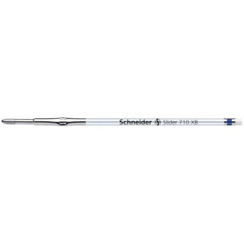 Actual product image Schneider Ballpoint refill Slider 710 Ballpoint pen Slider Xite 0.7mm XB blue Slider 710 XB indelible (Blue, 0.70 mm, 1 pcs.)