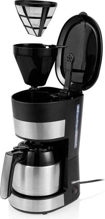 Actual product image Tristar Kaffeemaschine Schwarz Fassungsvermögen Tassen=10 Warmhaltefunktion