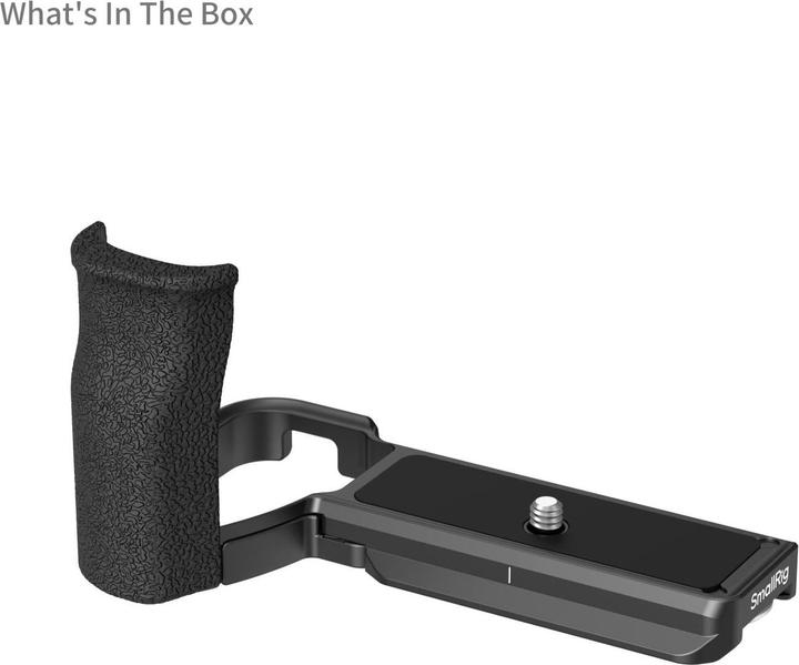 Produktbild SmallRig L-Shape Mount Plate with Silicone Handle (Griff, Schnellwechselplatte)