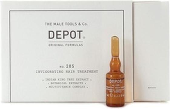 Immagine prodotto Depot 205 Trattamento Rinvigorente per Capelli 5ml - Confezione da 10 (5 ml)