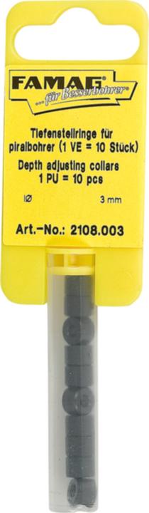 Actual product image Famag Depth adjusting rings 6 mm