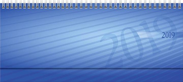 Produktbild rido Querkalender 2019 septant PP blau (Quer, Deutsch)