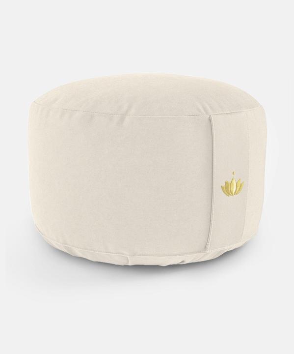 Lotuscrafts Coussin de méditation Lotus HAUT (H : 20cm) Naturel (20 cm)