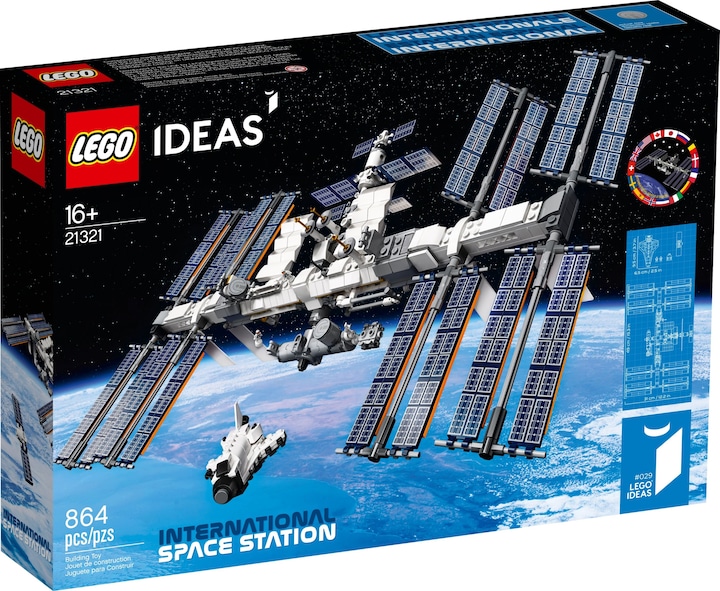 Actual product image LEGO Ideas End-Of-Live Set Internationale Raumstation - 21321 NEU! Teile 864x (21321)