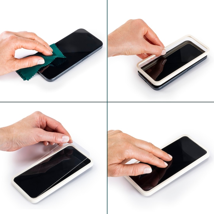 Actual product image Hama Clear Protect (1 Piece, Apple iPhone 16 Pro)