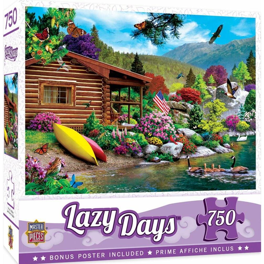 MasterPieces Puzzle Company Puzzle 750 pieces Lazy Days - Free to Fly (750 Teile)