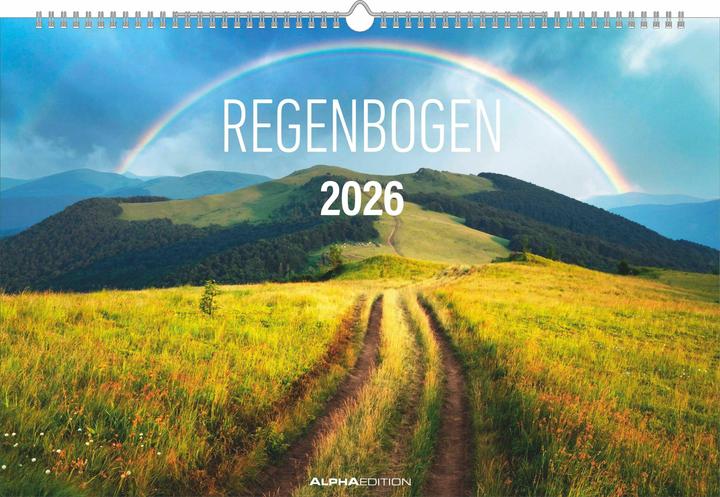 Produktbild Alpha Edition Regenbogen - Wandkalender im Format 49, 5 x 33 (Spezial)