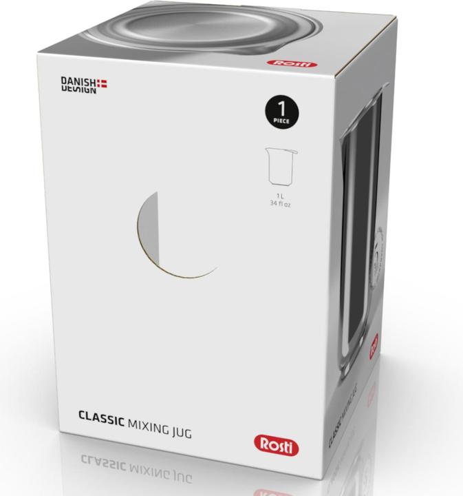 Produktbild Rosti Messbecher 1 l, Silber (1000 ml)