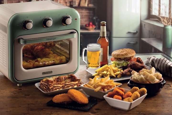 Productafbeelding Ariete Vintage Air Fryer Mini Oven groen
