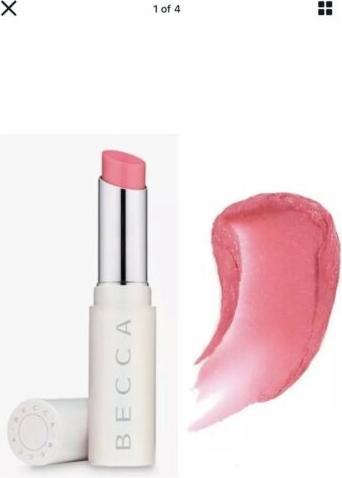 Actual product image Becca Pearl Glow Lip Gloss Tint Lilac