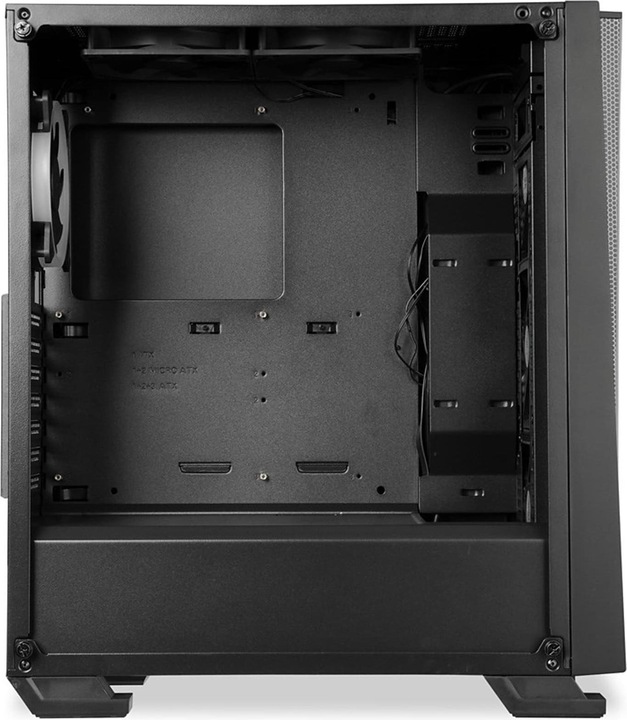 Actual product image iBox Housing WIZARD 4 GAMING OW4 (ATX, black) (ATX)