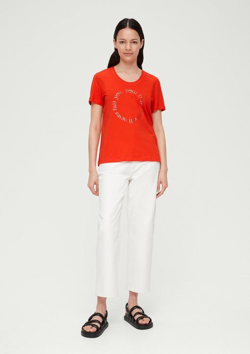 Produktbild S.Oliver T-Shirt Baumwollshirt mit Frontprint (34)