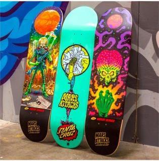 Produktbild Santa Cruz Mars Attacks Mystery Pack (8.25")