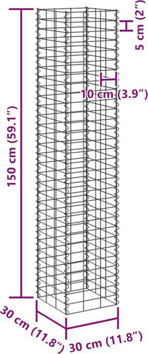 Immagine prodotto vidaXL Gabionen-Hochbeet