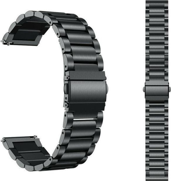 Image du produit MU Style Link Series Bracelet de remplacement en acier inoxydable (22 mm, Cuir véritable)