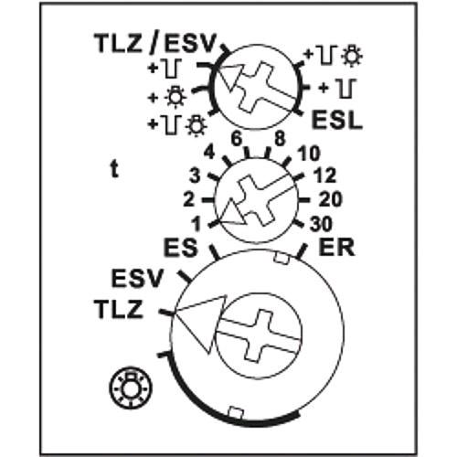 Actual product image Eltako Staircase lighting timer