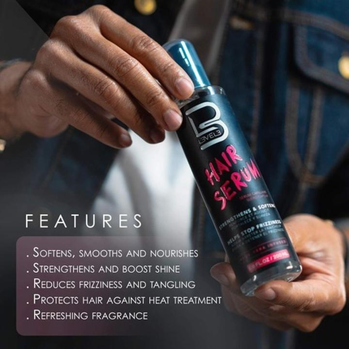 Produktbild L3vel3 L3 Level 3 Hair Serum Repariert geschädigtes Haar Macht es weich und glättet es Reduziert