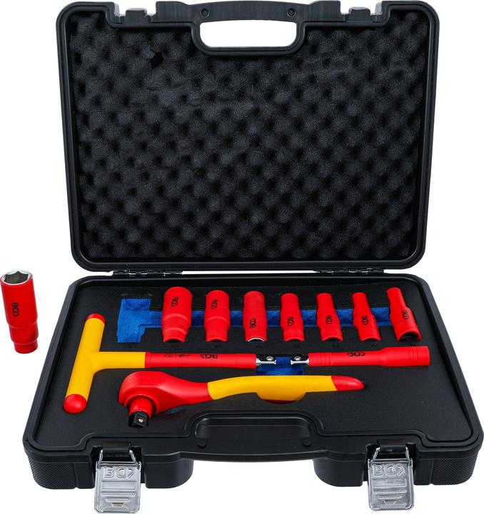 Produktbild BGS - Steckschlüssel-Satz, Antrieb 12,5 mm 1/2", SW 10 - 24 mm, 11-tlg. (19 mm, 12 mm, 24 mm, 14 mm, 22 mm, 16 mm, 23 mm, 10  mm, 21 mm, 18 mm, 17 mm, 11 mm, 15 mm, 13 mm, 20 mm)