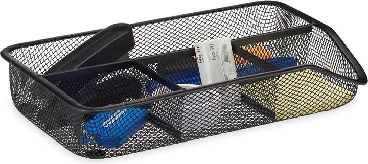 Image du produit Relaxdays Organiseur de bureau 4 compartiments