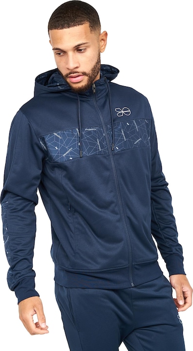 Actual product image Crosshatch Mens Pyramid Full Zip Track Top (S)