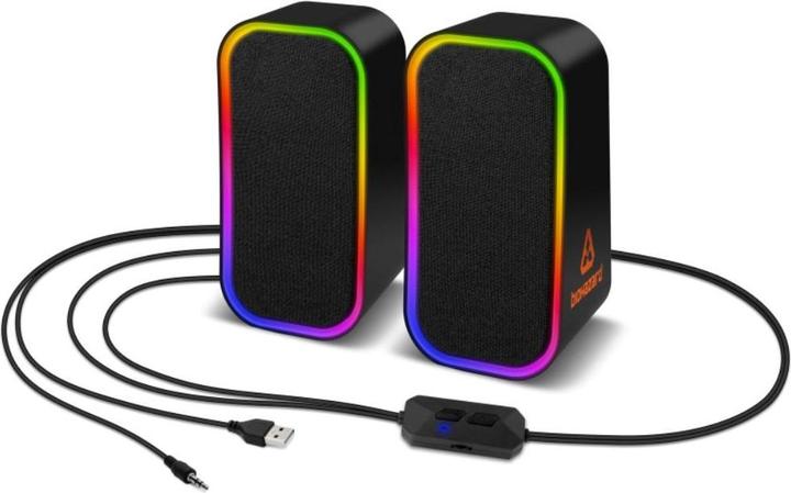 Produktbild Connect IT Reproduktory BIOHAZARD PC, RGB, Bluetooth, 3.5mm, černé