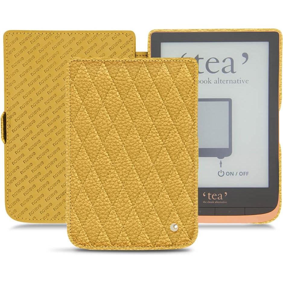 Noreve Lederschutzhülle horizontal (Touch HD Plus), Tablet Hülle, Orange