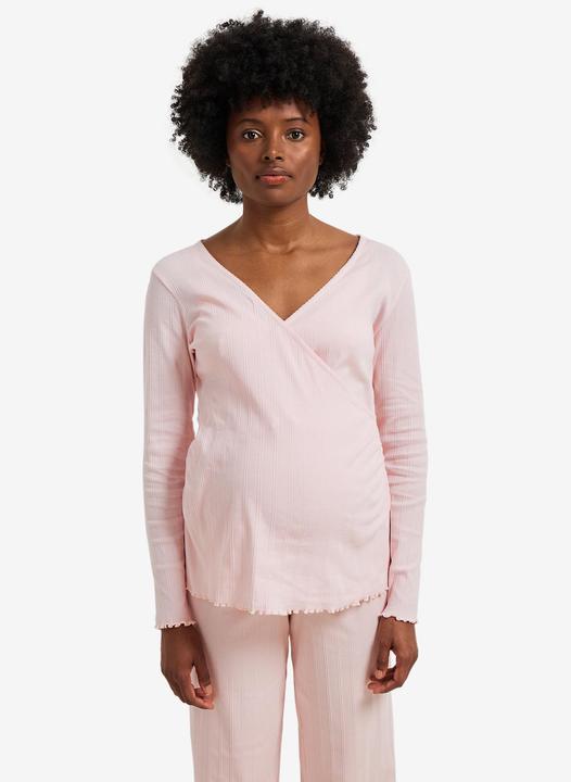 Image du produit Vertbaudet Pyjama 2 pièces pour la grossesse et l'allaitement, en maille côtelée (32, 34)