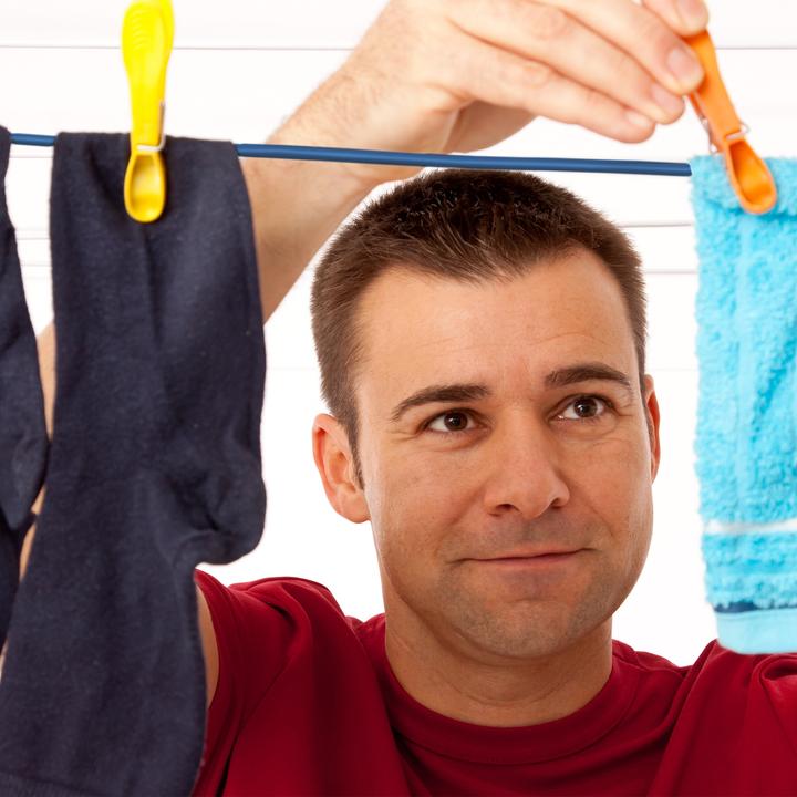 Actual product image Relaxdays 4x clothesline (30 m)