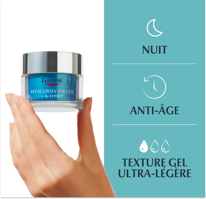 Productafbeelding Eucerin Hyaluron-Filler + 3x effect (50 ml, Nachtcrème)